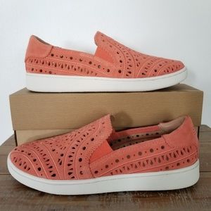 ugg cas perforated slip on sneakers
